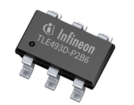 TLE493DP2B6A1HTSA1  Infineon, 3-Axis Motion Sensor Module, I2C, 6-Pin PG-TSOP6-6-8