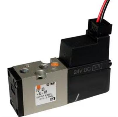 VZ1120-6MO-M5-Q SMC 4/2 Pneumatic Solenoid Valve - Solenoid M5 x 0.8 VZ1000 Series 24V dc