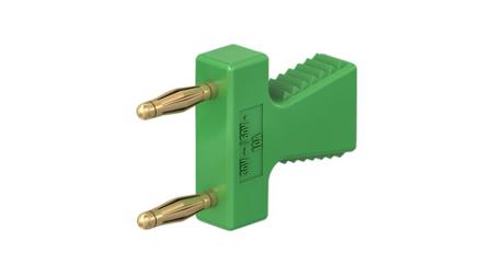 63-9354-25 Staubli Green, Plug Banana Connector With CuZn contacts and Gold Plated - Socket Size: 2mm