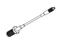 89761-6801 Molex 89761 Series Male MMCX to Male SMA, 304.8 mm 50 Ω