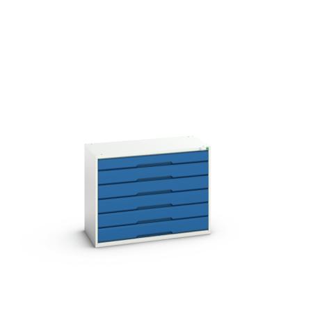 16925214-11 Bott 6 Cabinet, Steel, 800mm x 1050mm x 550mm, Blue, Light Grey