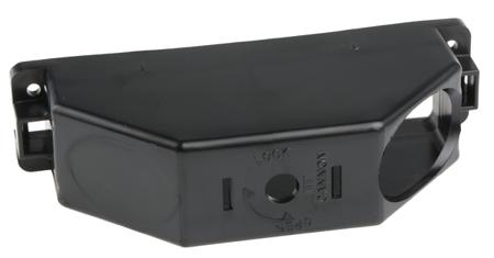 249-1950-000 ITT Cannon DL Thermoplastic Right Angle D Sub Backshell, 156 Way, Strain Relief