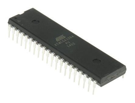 ATMEGA1284-PU Microchip , 8bit AVR Microcontroller, 20MHz, 128 kB Flash, 44-Pin PDIP