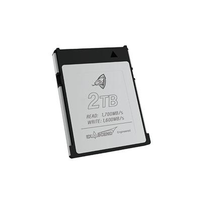 EXPC3E002TBI Exascend  CFexpress Type B 2 TB 3D TLC Compact Flash Card