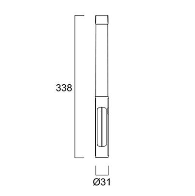 90202 Sylvania LED Inspection Lamp, 480 lm, IP54