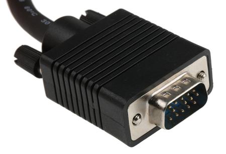 11.04.5252-20 Roline Male VGA to Male VGA Cable, 2m Black
