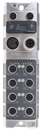 BNI EIP-508-105-Z015 BALLUFF BNI Series Sensor Box, M12, 8 port