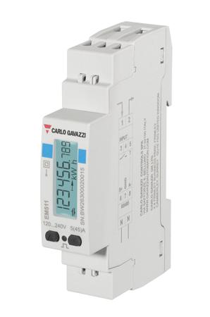 EM511DINAV81XM1PFA Carlo Gavazzi 1 Phase LED Energy Meter, Type Energy Meter
