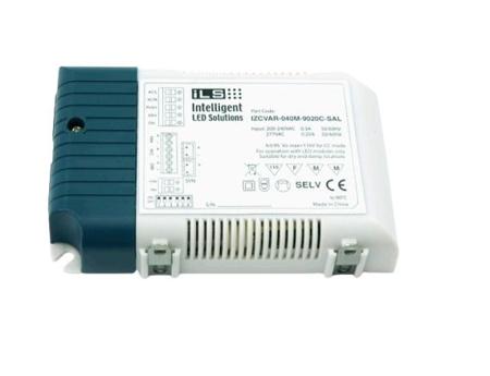 IZCVAR-040M-9020C-SAL Intelligent LED Solutions  LED Driver, 180/295 V ac 1050 mA Enclosed Plastic Case