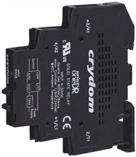 DR24A06 Sensata Crydom Solid State Interface Relay, 265 V rms Control, 6 A rms Load, DIN Rail Mount