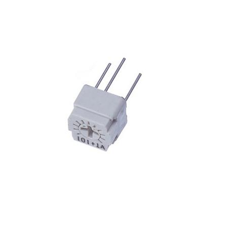 FT-63ETP502 Through Hole Trimmer Potentiometer 0.5W Top Adjust Nidec Components