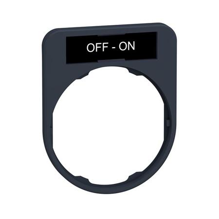 ZBYF2367 Schneider Electric Marking Accessory for Use with Pushbuttons, Off-On