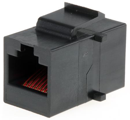 MH3101-8821 MH Connectors MH3101 Series Single-Port RJ45 Coupler, UTP