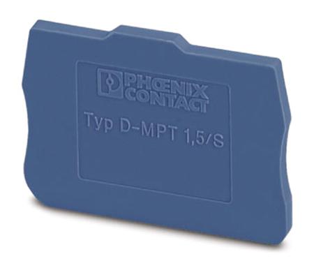 3248121 Phoenix Contact D-MPT 1.5/S BU Series End Cover