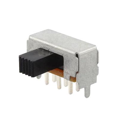MFS201N-16-Z NIDEC COPAL ELECTRONICS GMBH Through Hole Slide Switch DPDT (On)-(On) 10 mA Slide