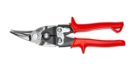 M1R Wiss 9.75 in Straight; Left Compound Action Snips for Low Carbon Steel