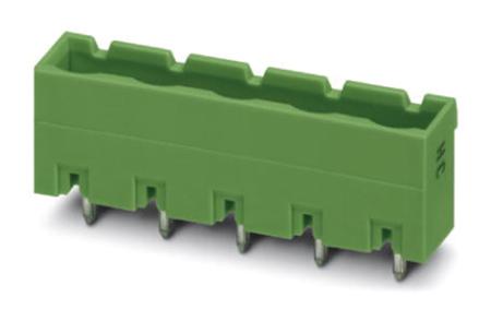 1792397 Phoenix Contact, 7.62mm Pitch, GMSTBVA 2.5 HC/ 2-G-7.62, 2 Way, , Pluggable Terminal Block, Header, Through Hole,
