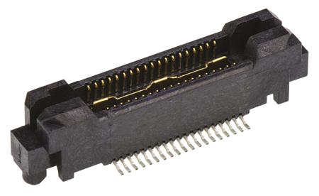 5767007-8 TE Connectivity MICTOR, 0.64mm Pitch, 38 Way, 2 Row, Straight PCB Header, Surface Mount