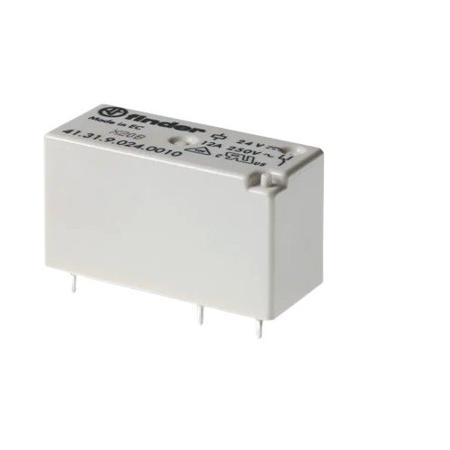 41.31.9.024.0010 Finder PCB Mount Power Relay, 24V dc Coil, 12A Switching Current, SPDT
