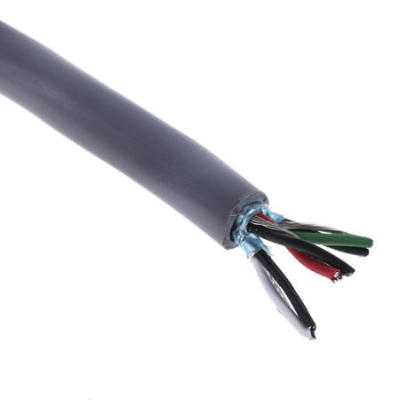 6010C SL005 Alpha Wire Alpha Essentials Communication & Control Series Data Cable, 3 Pairs, 6 Cores, 0.35 mm², Screened, 22 AWG,