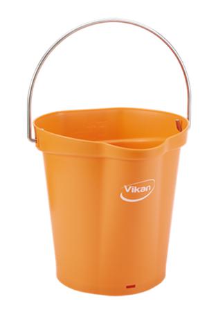 56887 6L Plastic Orange Bucket With Handle