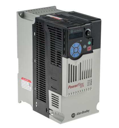 25A-D017N114 Allen Bradley PowerFlex 523 Inverter Drive 7.5 kW, 3-Phase In, 380 → 480 V ac, 17 A, RS-485, IP20