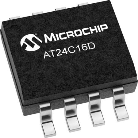 AT24C16D-STUM-T Microchip ,  16 kB EEPROM,  450 ns 8-Pin TSOT Serial-2 Wire, I2C