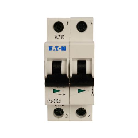 240850-FAZT-C6-2 Eaton xEffect FAZ MCB, 2P, 6A Curve C, 440V AC, 60V DC, 25 kA Breaking Capacity