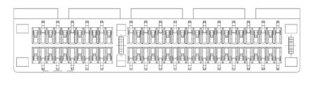 10018784-10200TLF Amphenol Communications Solutions 10018784 Series Vertical Male Edge Connector, 36-Contacts, 1mm Pitch