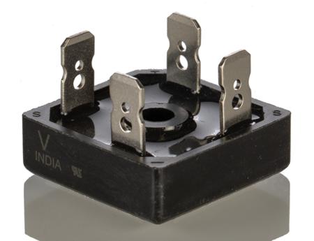 VS-26MB10A Vishay , Bridge Rectifier, 25A 100V, 4-Pin D 34