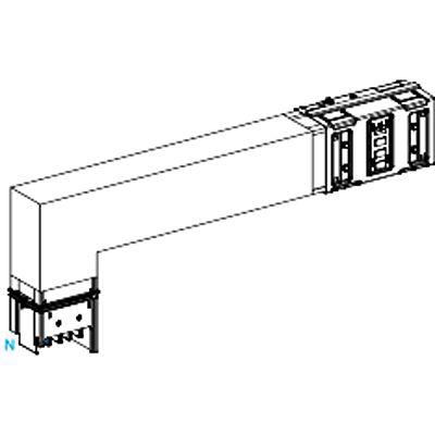 KSA630DLF42A Schneider Electric Flexible Elbow Busbar Trunking, 800mm, 630A, Canalis Series