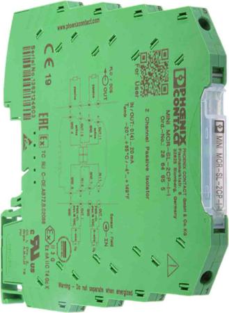 2864655 Phoenix Contact MINI MCR Series Signal Conditioner, Current Input, Current Output, 18V Supply