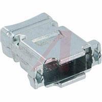 17E-1657-15 connector accessory,d-sub,2-piece die-cast metal hood w/grommets,std 15/hd 26