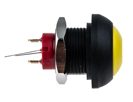 175-8760 SP Off-Mom. + GREEN LED + 3.40mm solder