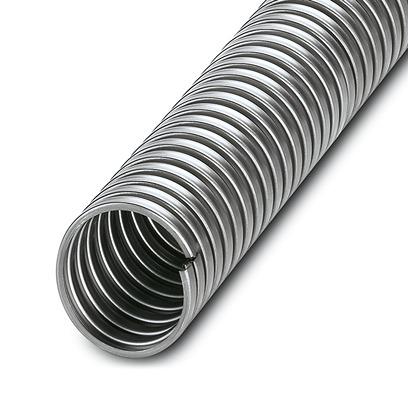 3240689 Phoenix Contact 10m Silver Cable Cover in Stainless Steel, 31mm Inside dia.