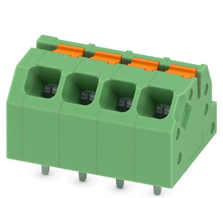 1861959 Phoenix Contact SPTAF 1/ 4-3.5-IL Series PCB Terminal Block, 4-Contact, 3.5mm Pitch, Through Hole Mount, 1-Row, Screw