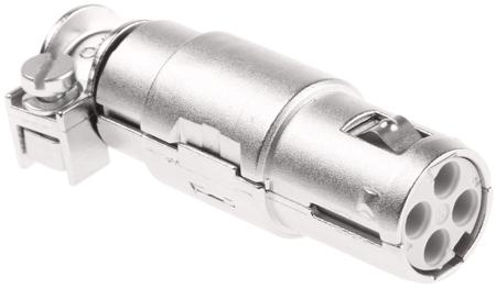09150043113 HARTING Heavy Duty Power Connector Insert, Female, Han-Modular Series, 4 Contacts