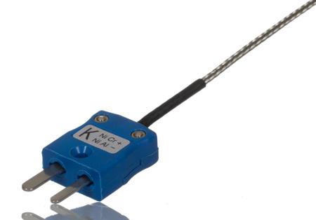 268-4411 RS PRO Type K Crocodile Clip Thermocouple 1m Length, , -50°C → +250°C