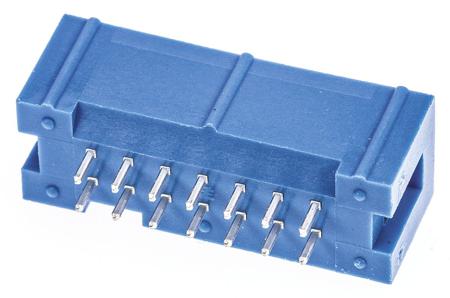 2-1761603-5 14 way IDC low profile straight header