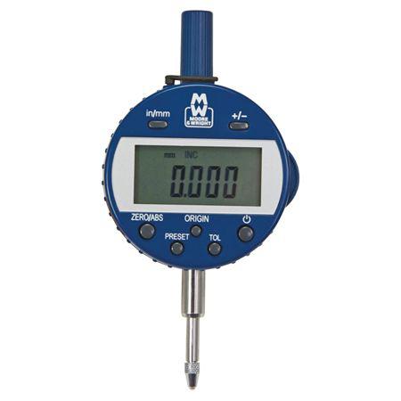 MW430-03DABS Moore & Wright Imperial, Metric Plunger Digital Indicator, 0 → 50.8 mm Measurement Range, 0.001