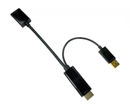 286-3367 RS PRO HDMI Adapter, Male HDMI to Female DisplayPort