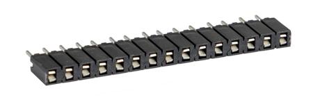 SSA-115-S-T SKT SRTRIP 15POS TIN PCB