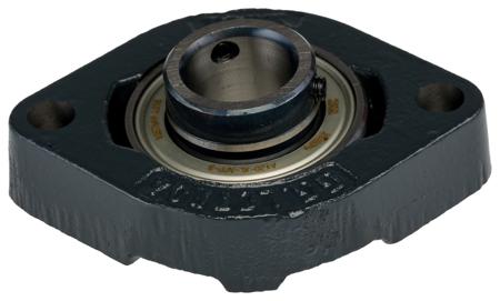 FLCTEY20-XL 2 Hole Flanged Bearing Unit, , 20mm ID