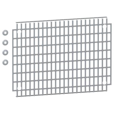 AM1PA6040 Schneider Electric PanelSeT Series Mounting Plate, 660mm H, 434mm W for Use with Enclosure