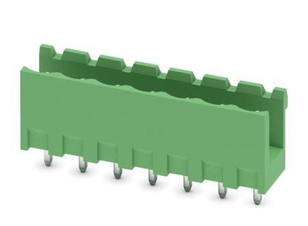 1753534 Phoenix Contact, 5.0mm Pitch, COMBICON MSTBV, 7 Way, Pluggable Terminal Block, Header, Solder Termination,