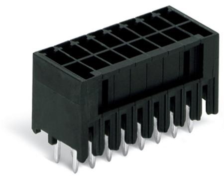 713-1412 WAGO 713 Series Straight Through Hole Header, 24 Contact(s), 3.5 mm Pitch, 2 Row, Shrouded