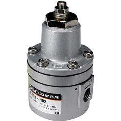 EIL211-F02 SMC IL211 Air Saving Valve G 1/4 Female Inlet, G 1/4 Male Outlet, 0.14 → 0.7MPa
