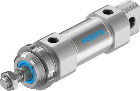 DSNU-40-15-P-A Festo Pneumatic Piston Rod Cylinder - , 40mm Bore, 15mm Stroke, DSNU Series, Double Acting