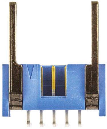 2-1761607-3 10 way male r/a front latch header