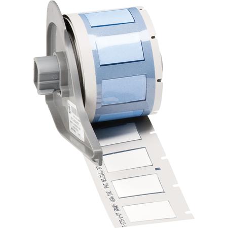 M7-375-1-342 Brady B-342 Black on White Heatshrink Labels, 25.40 mm Width, 16.38mm Label Length, 25.4mm Label Width